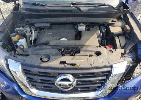 2020 Nissan Pathfinder Sv z USA, uszkodzony, nr VIN 5N1DR2BM9LC597750